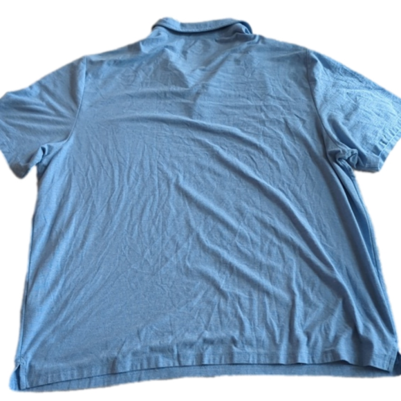 Vineyard Vines Mens Light Blue Horizontal Striped Soft Edgartown Polo Size 2XL - Picture 5 of 5